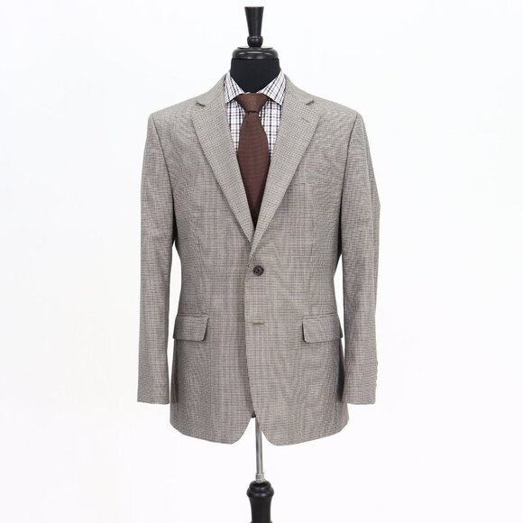 Stafford Other - Stafford 42R Beige HT 2-Button Sport Coat Blazer Jacket P415